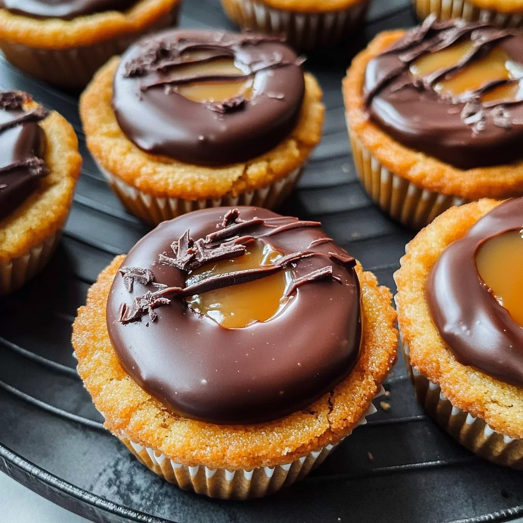 Twix Cookie Cups