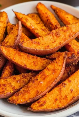 Air Fryer Sweet Potato Wedges