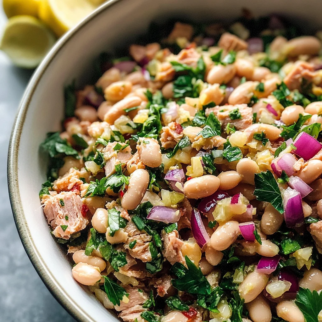Amazing Tuna and White Bean Salad: 1 Simple Trick for Healthy Joy