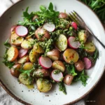 Arugula Pesto Potato Salad