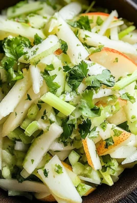 Asian Pear Slaw with Ginger and Lime