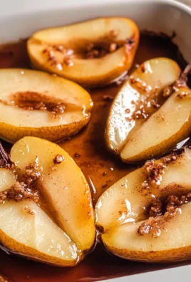 Baked Pears with Cinnamon Honey