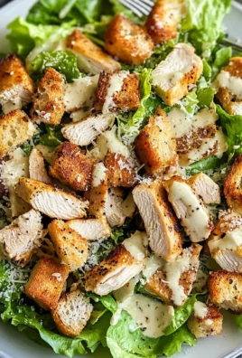 Best Chicken Caesar Salad with Homemade Croutons