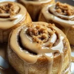 Biscoff Cookie Butter Cinnamon Rolls Recipe delights everyone!