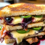 Blackberry Bacon Grilled Cheese