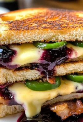 Blackberry Bacon Grilled Cheese