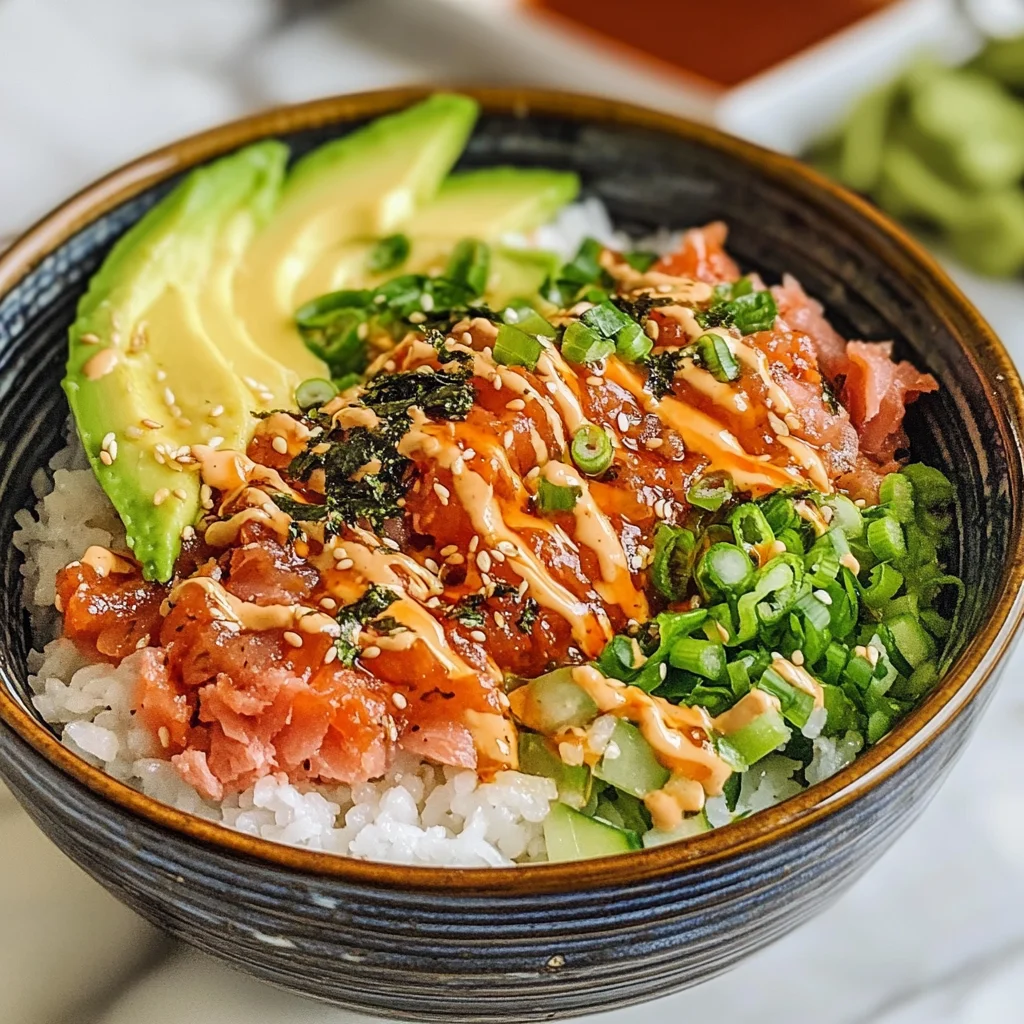 Canned Tuna Sushi Bowl