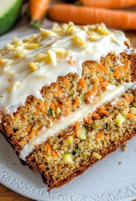 Carrot Apple Zucchini Bread
