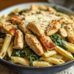 Chicken Spinach Penne