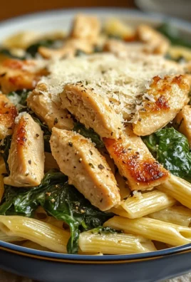 Chicken Spinach Penne