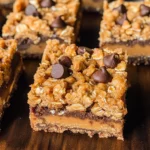 Chocolate Chip Peanut Butter Oatmeal Bars