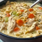 Creamy Chicken Noodle Soup