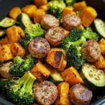 Create a Flavorful Sausage Veggie Skillet Bowl in Just 30 Minutes!