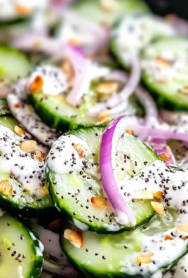 Cucumber Everything Bagel Salad
