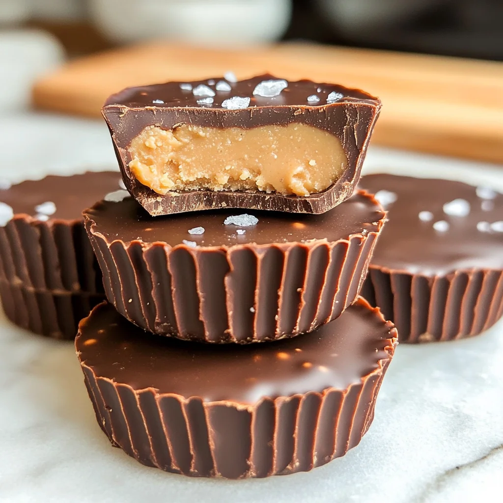 Easy Homemade Reese’s Cups