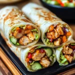 Firecracker Chicken Wraps
