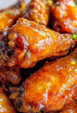 Hot Honey Peach Wings