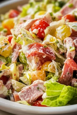 Italian Grinder Salad (Chopped Sub Salad)