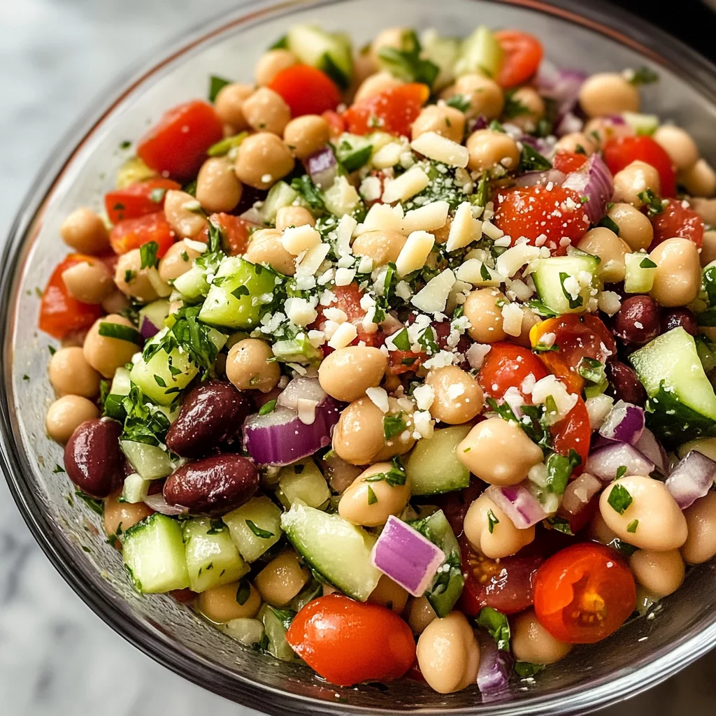 Mediterranean Bean Salad