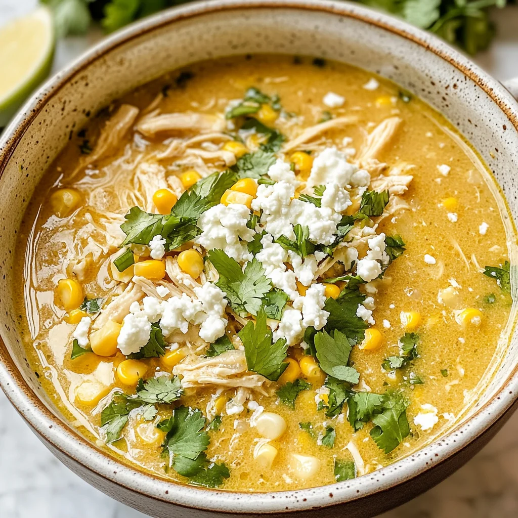 Mexican Street Corn Soup