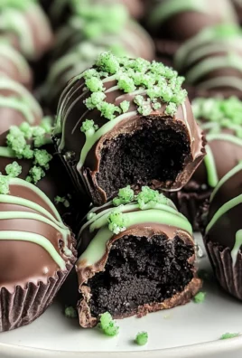 Mint Oreo Truffles