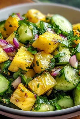 Pineapple Cucumber Salad