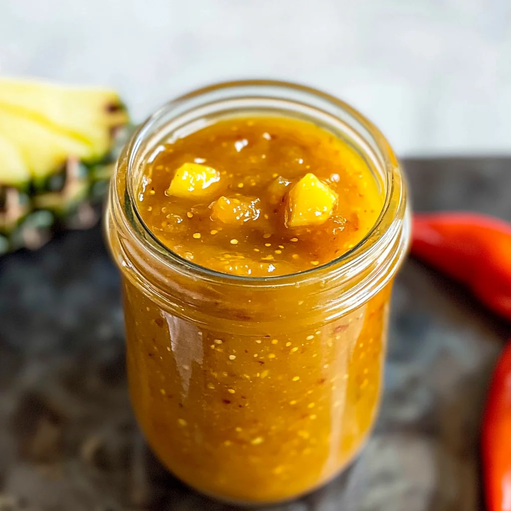 Pineapple Habanero Hot Sauce