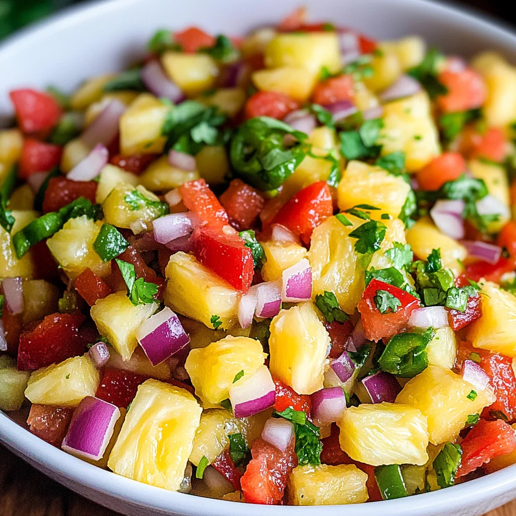 Pineapple Pico de Gallo