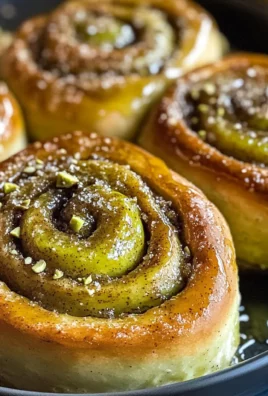 Pistachio Butter Cinnamon Rolls