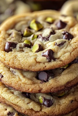 Pistachio Cream Chocolate Chip Cookies