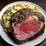 Prime Rib With Garlic Herb Butter Recipe by Tasty
