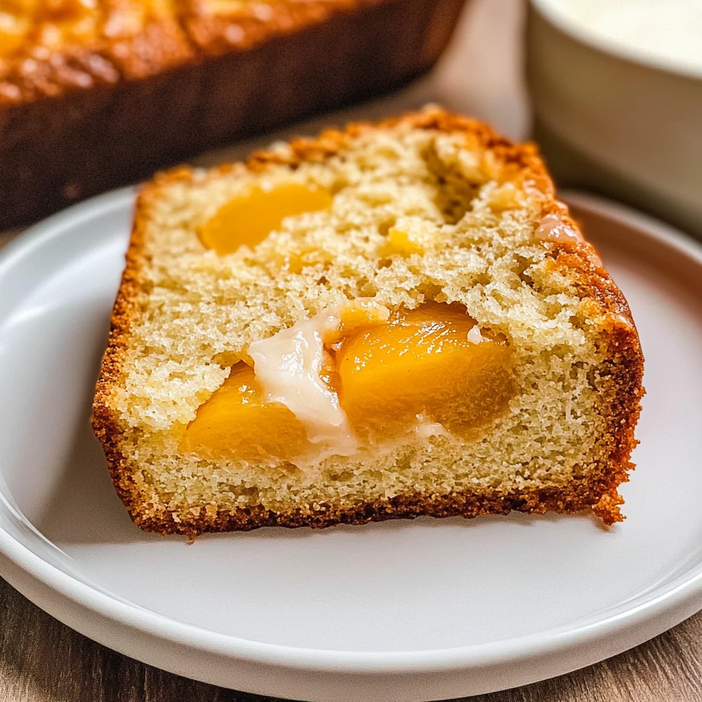 Southern Peach Bread
