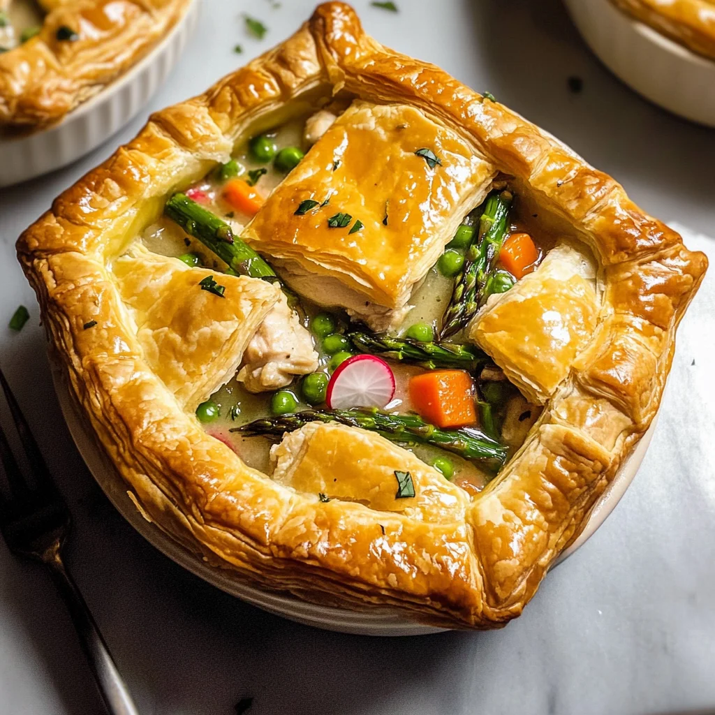 Spring Chicken Pot Pie