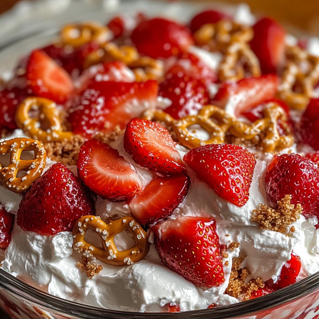 Strawberry Crackle Salad