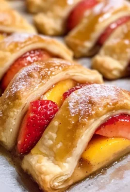 Strawberry Peach Pie Bites