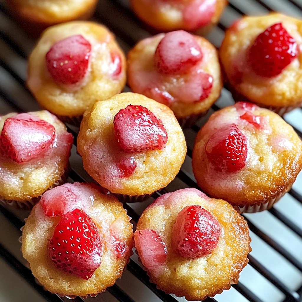 Strawberry Yogurt Mini Muffins: An Incredible 5-Ingredient Recipe