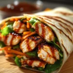 Sweet Chili Chicken Wraps – Quick, Crunchy & Sweet-Heat Delicious