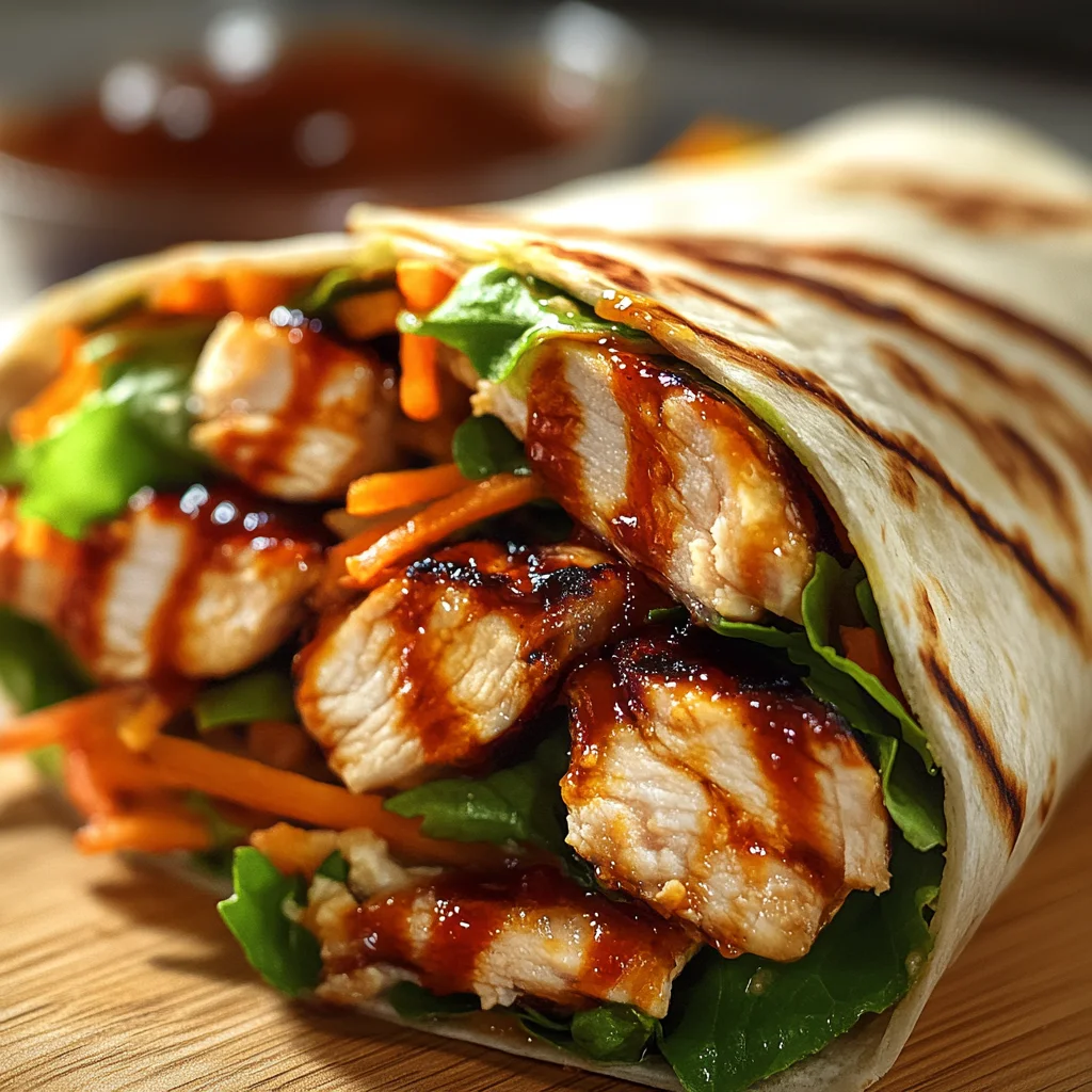 Sweet Chili Chicken Wraps – Quick, Crunchy & Sweet-Heat Delicious