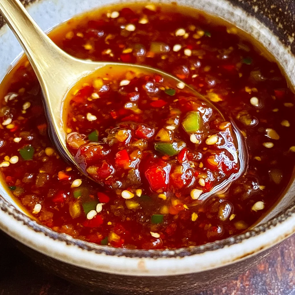 Sweet Chili Sauce Recipe