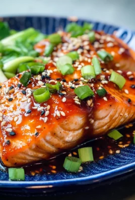 Sweet Chili Sriracha Salmon
