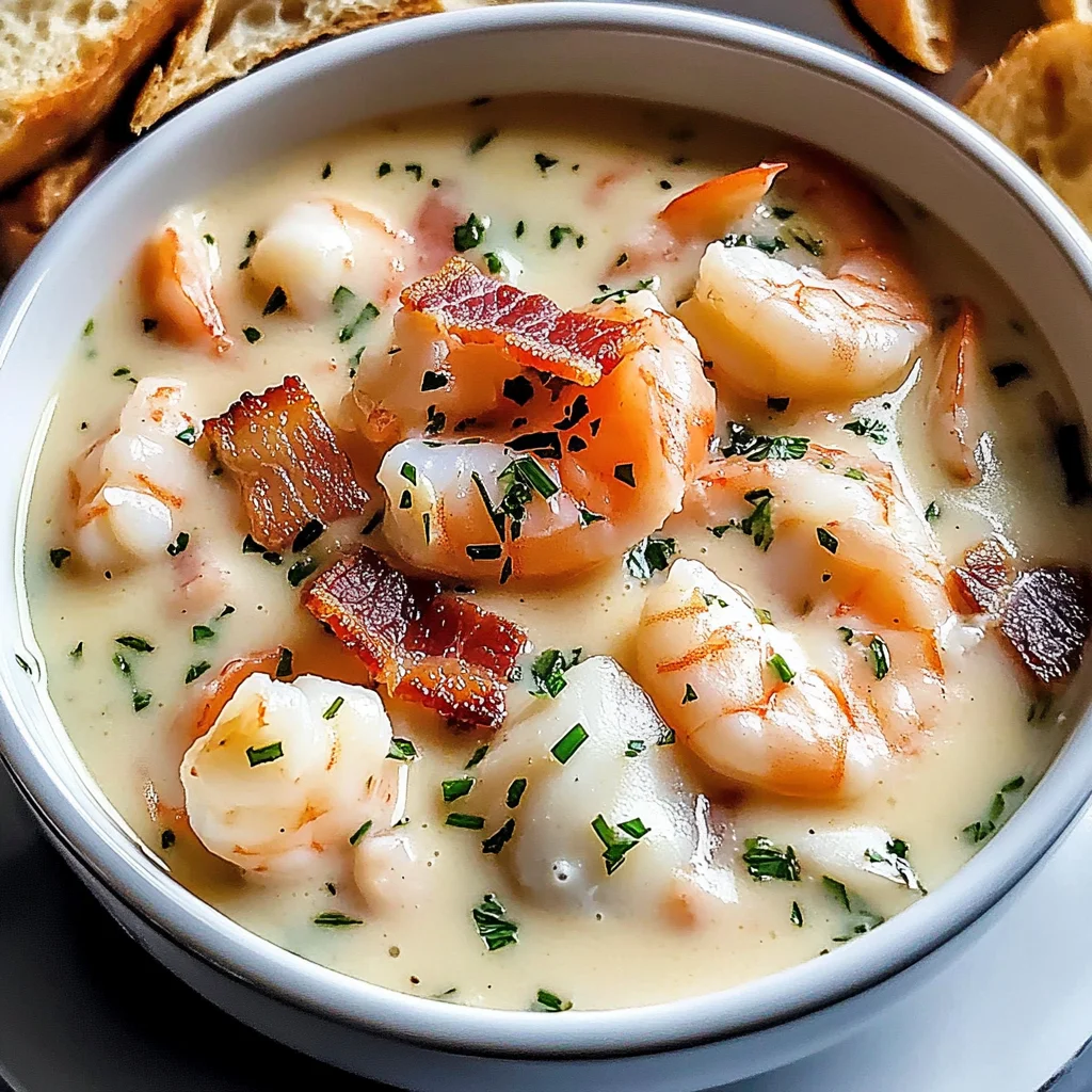 The Best Creamy Seafood Chowder
