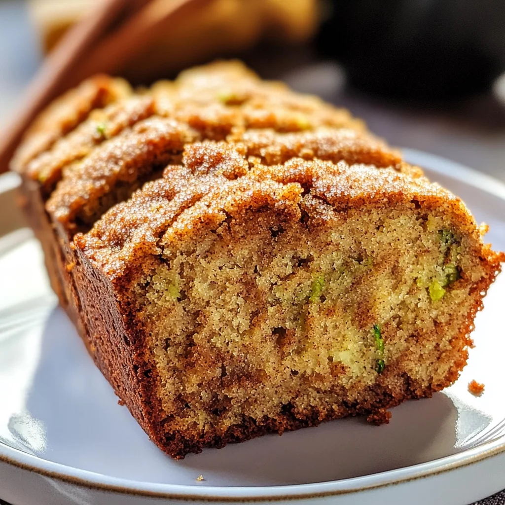 The Best Snickerdoodle Zucchini Bread
