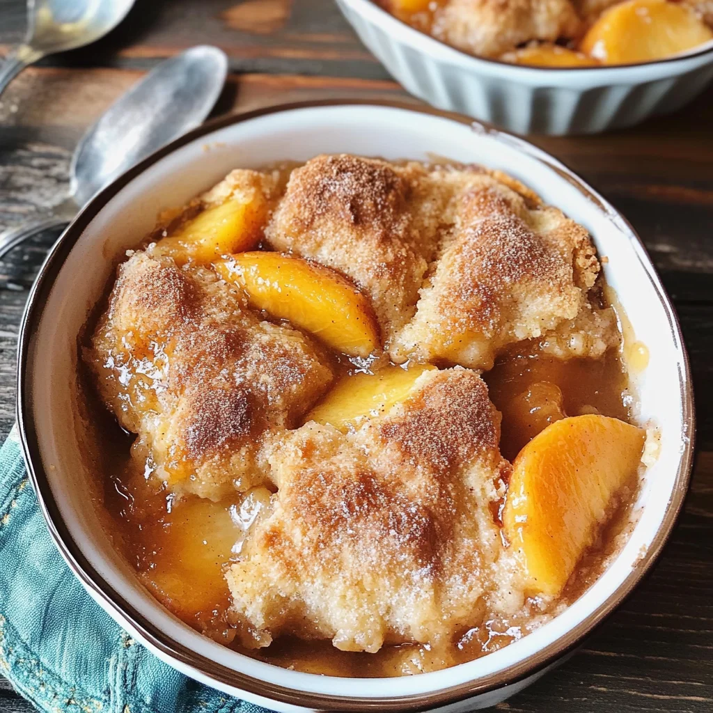 The Best Southern Peach Cobbler Recipe