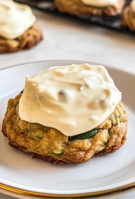 Zucchini Cookies with Cream Cheese Frosting