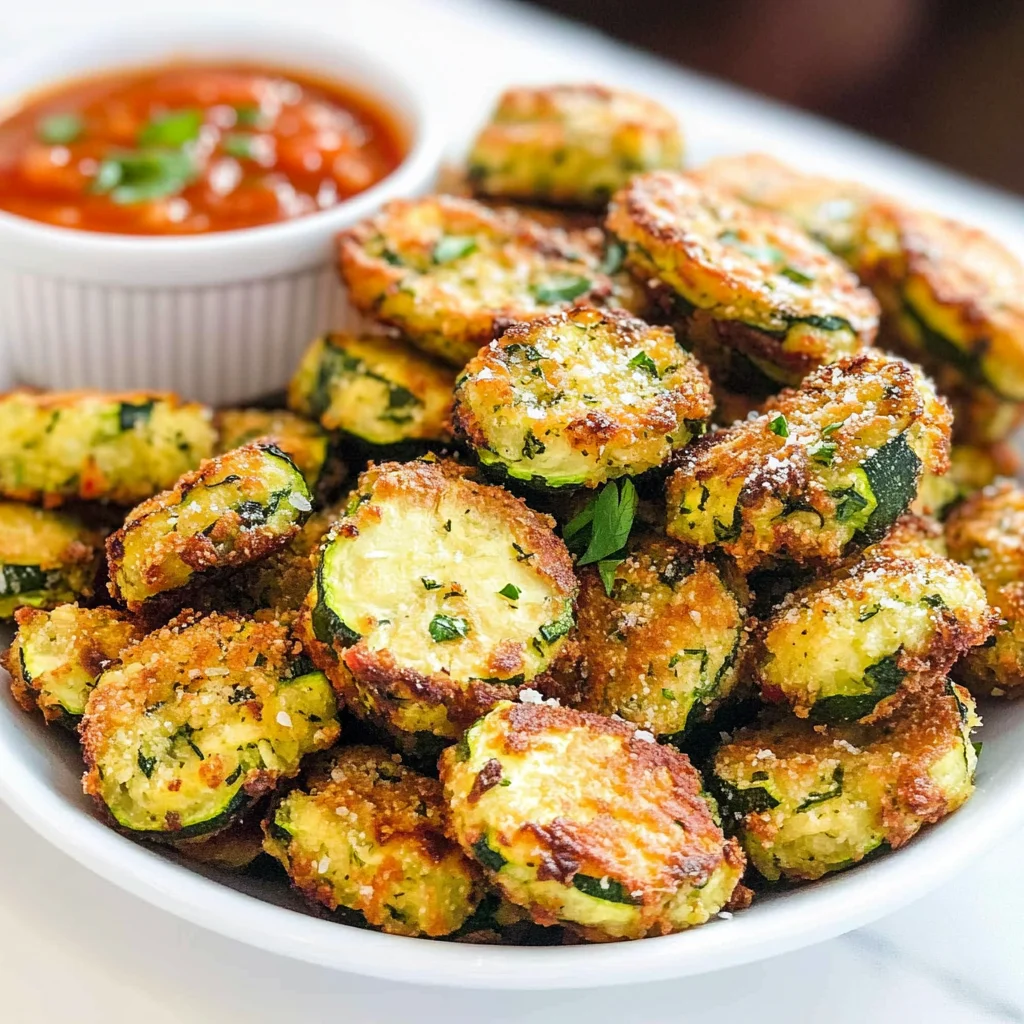 Zucchini Garlic Bites