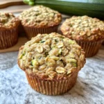 Zucchini Oatmeal Muffins