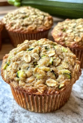 Zucchini Oatmeal Muffins