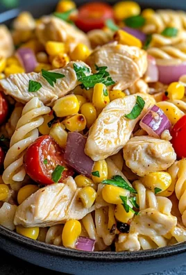 honey mustard chicken pasta salad