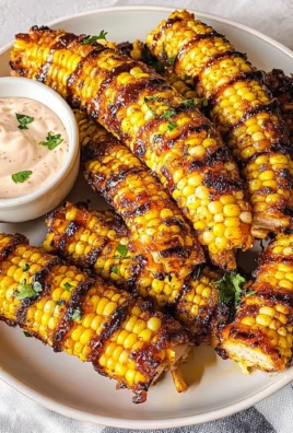 Air Fryer Corn Ribs Recipe
