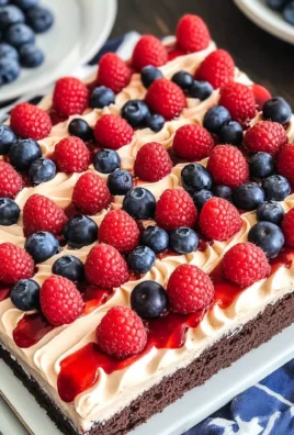 American Flag Cake